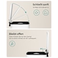 Miniatyrbillede 4 af 6: Rootz White Kosmetikspand - Makeup Organizer - Badeværelset skraldespand - Stål ydre beholder - PP plastik Indvendig spand - ABS plastik Base - 23,9 c