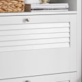 Miniatyrbillede 7 af 9: Rootz skoskab - Opbevaring i entré - Skoopbevaring - MDF og PB - 80 cm x 108 cm x 25 cm - Letvægts - Nem montering