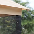 Miniatyrbillede 8 af 11: Rootz Hollywood Gynge - Havegynge - Gyngestol - 3-personers - Multifunktionel - Beige/Sort - L256 x B172 x H248 cm