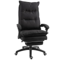 Miniatyrbillede 1 af 11: Rootz Kontorstol - Massage Kontorstol - Massagefunktion - Højdejusterbar - Nylon - Sort - 70 x 62 x 120-130 cm