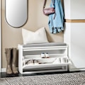 Pikkukuva 3 / 9: Rootz Shoe Storage -kaappi - Kengän järjestäjä - Enträänikenkäpenkki - Mukavuusistuimet - 80 cm x 45cm x 26cm