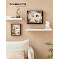 Miniatyrbild 2 av 7: Rootz fotoramset - Tavelram - Väggdekor - MDF/glas - 30,4 cm x 5,5 cm x 38 cm - Perfekt för minnen