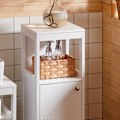 Miniatyrbillede 5 af 8: Rootz Single Cabinet - Opbevaringshylde - Justerbar arrangør - Tilpasbare højder - MDF, 30x89x30cm