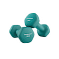 Pikkukuva 1 / 7: Rootz 2-osaiset käsipainot - Käsipainot - Valurauta - Neopreenipinnoite - Voimaharjoittelu - Kompakti koko - Ergonominen kahva - Tummanvihreä - 20 cm