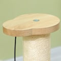 Miniatyrbillede 8 af 11: Rootz Cat Scratching Post - Sisal Scratch Tower - Play Ball Track - Underholdende 4 -i -1 design - 32 cm x 32 cm x 49 cm