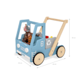 Pikkukuva 2 / 6: Rootz Learning Walker 'Kipplaster Fred' - Baby Walker - Toddler Walker - Säädettävä jarru - 54 cm x 38 cm x 48 cm