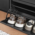 Miniatyrbillede 7 af 9: Rootz justerbart skoskab - Skovipper - Skostativ - Alsidig opbevaring - Justerbare rum - Nem montering - 61 cm x 120 cm x 26 cm