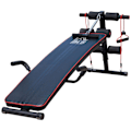 Miniatyrbillede 3 af 11: Rootz Sit Up Bench - Sort, Rød - Stål, Eva - 21,85 cm x 54,13 cm x cm