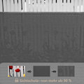 Miniatyrbillede 3 af 10: Rootz Tennis Fence Screen - Privacy Screen - HDPE hegn - Exceptionel Privacy Control - Meget holdbar - Vejrbestandig - 1,8m x 15m