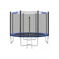 Miniatyrbillede 1 af 8: Rootz Trampolin - Udendørstrampolin - Børnetrampolin - Minitrampolin - Trampolinpark - Hoppetrampolin - Sort/grøn