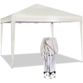 Pikkukuva 1 / 9: Rootz Gazebo Pop-Up -teltta - Vedenpitävä pagodi - Aurinkosuojakatos - UV- ja sadesuoja - Helppo asennus - Säädettävä korkeus - 3 m x 3 m - Beige
