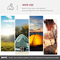 Pikkukuva 5 / 9: Rootz Camping Teltta - Pop Up -teltta - 2-3 henkilöä - Eteinen - Makuutila - Vedenpitävä - Kantokassi - Polyesteri-lasikuitu - Tummanharmaa - 426L x 2