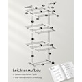 Miniatyrbillede 7 af 7: Rootz Grey Tørrestativ - Stål & Plast - Pladsbesparende design - Foldbart stativ - Stor tørrekapacitet - 64cm x 126cm x 172cm