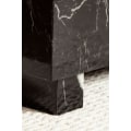 Miniatyrbillede 5 af 7: Rootz Elegant Sofabord - Kubebord - Marmorlook - Opbevaringsområde - Alsidig brug - 60 cm x 60 cm x 35 cm
