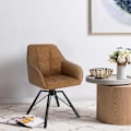 Miniatyrbild 4 av 8: Rootz roterande matstolar Set med 4 - Vridstolar - Fåtöljer - Ergonomisk design - Bekväma sittplatser - Robust konstruktion - 58,5 cm x 82,5 cm x 54,5