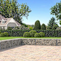 Miniatyrbillede 4 af 6: Rootz Gabion - Gabion Wall - Gabion Basket - Gabion Fence - Gabion Stone - Gabion Bench - Gabion Mesh - Gabion Wall Pris - Grå/sølv - 100 x 30 x 30 cm