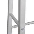 Miniatyrbillede 7 af 10: Rootz Industriel Barstol - Bordskammel - Metal- og træskammel - Robust konstruktion - Alsidig brug - Gulvbeskyttelse - Sædehøjde 71 cm, Diameter 30 cm