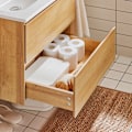Miniatyrbillede 8 af 9: Rootz Badeværelsesvaskenhed - Vanity Cabinet - Badeværelsesopbevaring - Vægmonteret - Antirot -design - 61x54x46cm