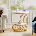 Miniatyrbillede 2 af 9: Rootz Sidebord - Endebord - Natbord - Rigelig opbevaring - 50 cm D x 50 cm B x 64 cm H