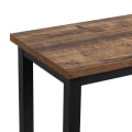 Miniatyrbild 6 av 6: Rootz Modern Barbord - Pubbord - Högt bord - Stabilitet i järnstomme - Reptålig - Utrymmesbesparande design - 100cm x 40cm x 100cm