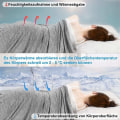 Pikkukuva 3 / 9: Rootz-jäähdytyspeitto - Chill-peitto - Kesäpeitto - Ympäristöystävällinen Arc-Chill -kuitu - Lämpöä säätelevä - Kevyt ja kannettava - Saatavilla useit