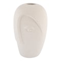 Miniatyrbild 1 av 4: Rootz Ceramic Face Design Vase - Modern Vase - Abstract Vase - Dekorativ fokalbit - 12,5 cm x 13 cm x 19,5 cm
