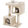 Miniatyrbillede 8 af 8: Rootz Kradsestolpe til katte - Kattetræ - Beige - 60 x 40 x 84 cm