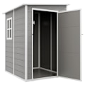 Pikkukuva 1 / 11: Rootz Tool Shed - puutarhavaja - Storage Shed - Suojainen lukitus - 122 x 149 x 192/177 cm