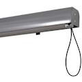 Pikkukuva 7 / 8: Rootz pystymarkiisi alumiini käsikammalla - harmaa - alumiini, polyesteri - cm x 62,99 cm x 98,42 cm