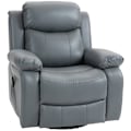 Pikkukuva 10 / 10: Rootz-hierontatuoli - Keinuva lepotuoli - Kääntyvä tuoli - 360 asteen kierto - 8 tärinäpistettä - Langallinen kaukosäädin - 87cm x 97cm x 104cm - Kein