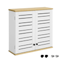 Pikkukuva 1 / 7: Rootz kylpyhuoneen seinäkaappi - Seinään kiinnitettävä säilytystila - Kaappikaappi 2 ovella - L60 x S19 x K56cm