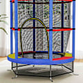Miniatyrbillede 8 af 11: Rootz Children's Trampoline - Kids Jumper - Safety Bouncer - Endless Bouncy Fun - Steel Frame, Ø140x160cm
