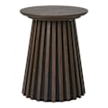 Miniatyrbild 1 av 5: ROTZ SIDA TABLE - Oak Veneer - Accent Table - End Table - Stylish Home Decor - Ø40cm x 50cm
