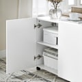 Pikkukuva 6 / 8: Rootz Mobile -hakemuskaappi - Asiakirjojen varastointi - Office Organizer - Helppo Access -laatikot - 31x60x70cm - MDF & Glass - 5 pyörää liikkuvuutta