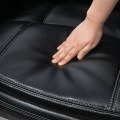 Miniatyrbillede 5 af 6: Rootz Relax Chair med Ottoman - Hvilestol - 360° roterende - Justerbart ryglæn - Sort + Brun - 94Lx98Wx104Hcm