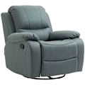 Miniatyrbillede 7 af 7: Rootz Relax Chair - Hvilestol - Stuestol - Med Vippejustering - 360° drejelig - Polyester/skum/stål - Grøn - 93 cm x 100 cm x 98 cm