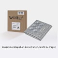 Miniatyrbillede 6 af 9: Rootz Skylight Blackout Rullegardin - Fjernbetjent sugekopper - Uigennemsigtigt stof - 100 % solbeskyttelse - Polyester - Nem at samle - Valgbar størr