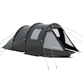 Miniatyrbild 1 av 9: Rootz Campingtält - Väderbeständig - Trekkingstält - 2 rum - Bärbar resväska - UV 30+ Solskydd - Taft 100 % polyester-glasfiber - Svart - 475L x 264W