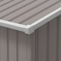 Pikkukuva 8 / 11: Rootz Tool Shed - Säänkestävä puutarhavaja - Ulkovarasto - tuuletettu teräsvaja - 340 cm x 386 cm x 200 cm