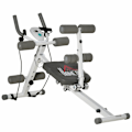 Miniatyrbillede 9 af 10: Rootz 2 i 1 Sit -Up -træner - Abdominal Trainer - Fitness Equipment - LCD Monitor - Steel Frame - 117 cm x 46 cm x 70 cm