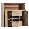 Miniatyrbillede 10 af 10: Rootz Vinskab - Vinopbevaring - Vindisplay - LED-belysning - 110L x 38W x 111H cm