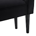 Miniatyrbillede 11 af 11: Rootz BedBench - Sort - Konstrueret træ, skum - 40,15 cm x 12,2 cm x 20,07 cm