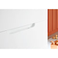 Miniatyrbillede 5 af 11: Rootz Nursery Bridge 3 -stykke sæt - barneseng, skiftende enhed, garderobe - alsidig design - holdbar MDF, aske træ - barneseng: 150x76x94 cm, gardero