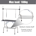 Pikkukuva 6 / 9: Rootz Grooming Table - Pet Grooming Table - Animal Grooming Table - Shearing Table - Dogs Grooming Table - 107 x 60 x 170 cm
