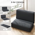 Miniatyrbillede 4 af 10: Rootz 3 -i -1 foldning hvilestol - gæstemadras - delbar sofa - maksimal komfort - 138W x 90d x 70H cm