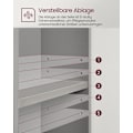 Miniatyrbild 7 av 7: Rootz Dove Grey MDF Diskbänk Underskåp - Badrumsskåp - Förvaringsenhet - Rymlig interiör - Enkel montering - 30cm x 80cm x 64cm