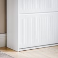 Miniatyrbillede 9 af 10: Rootz skovipperskab - Skostativ - Skoopbevaringsorganisator - Alsidig opbevaring - Nem montering - Holdbart MDF-materiale - 61 cm x 100 cm x 26 cm