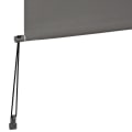 Miniatyrbild 8 av 8: Rootz Vertikal Markis Aluminium med Handvev - Grå - Aluminium, Polyester - cm x 62,99 cm x 98,42 cm