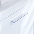 Miniatyrbillede 5 af 11: Rootz Badeværelsesskab - Højskab med åbent rum - Højglans - 37 x 190 x 31 cm White High gloss