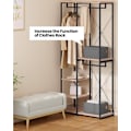 Miniatyrbild 3 av 9: Rootz 3-delad förvaringslåda med lock - Organiseringsfack i tyg - Hopfällbar design - Material som andas - 20L/27L/36L/51L - Multifunktionell - 1x 20L